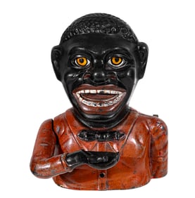 Jolly Man Toy - Cast Iron Bank