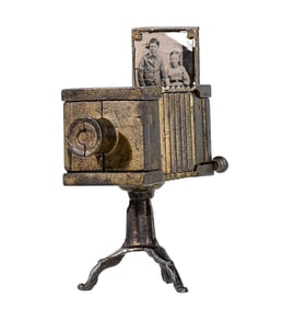 Camera on Tripod Bank