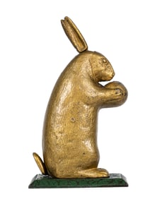 Large Standing Rabbit Bank