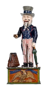 Uncle Sam - Cast Iron Mechanical Bank