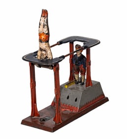Acrobats - Cast Iron Mechanical Bank