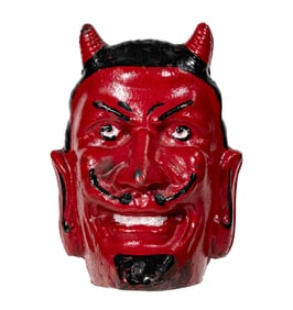 Two Faced Devil Bank - Iron Still Bank