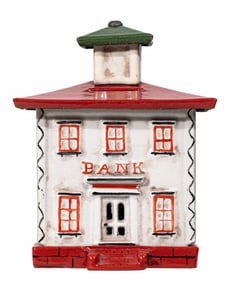 Patriotic Color Cupola - Iron Still Bank