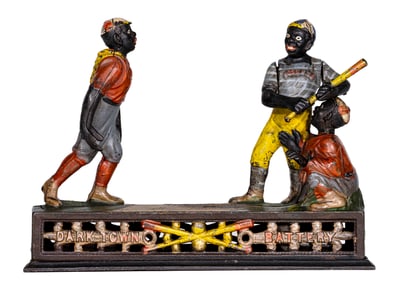 Darktown Battery - Cast Iron Mechanical Bank