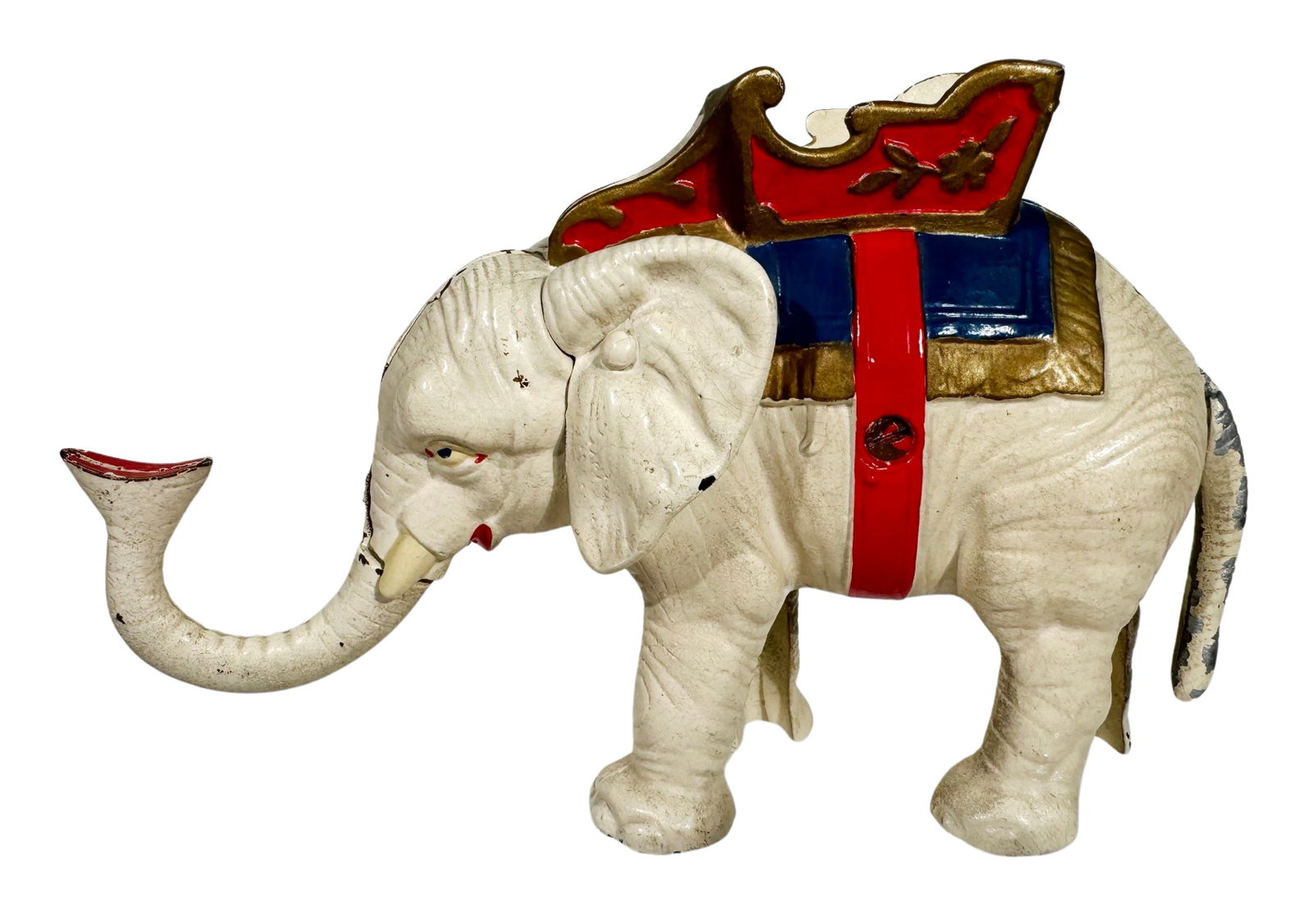 Elephant with Howdah - Iron Bank (1 of 4)