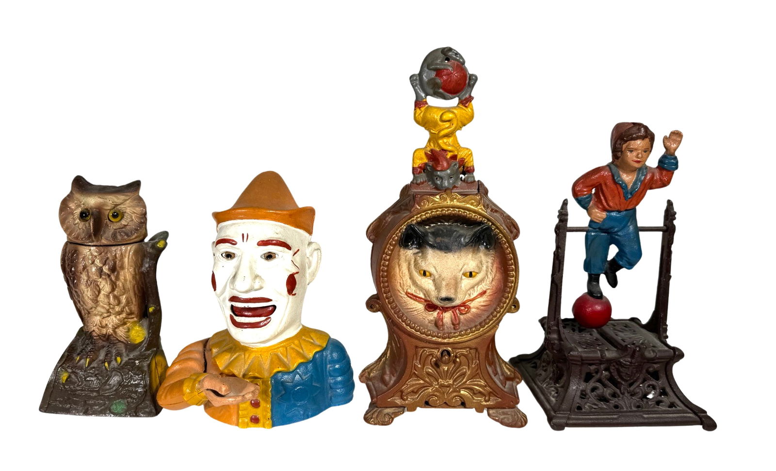 Four Book of Knowledge Banks: John Wright Company. Wrightsville, Pennsylvania - 1980's. $40 to $60 to ship.