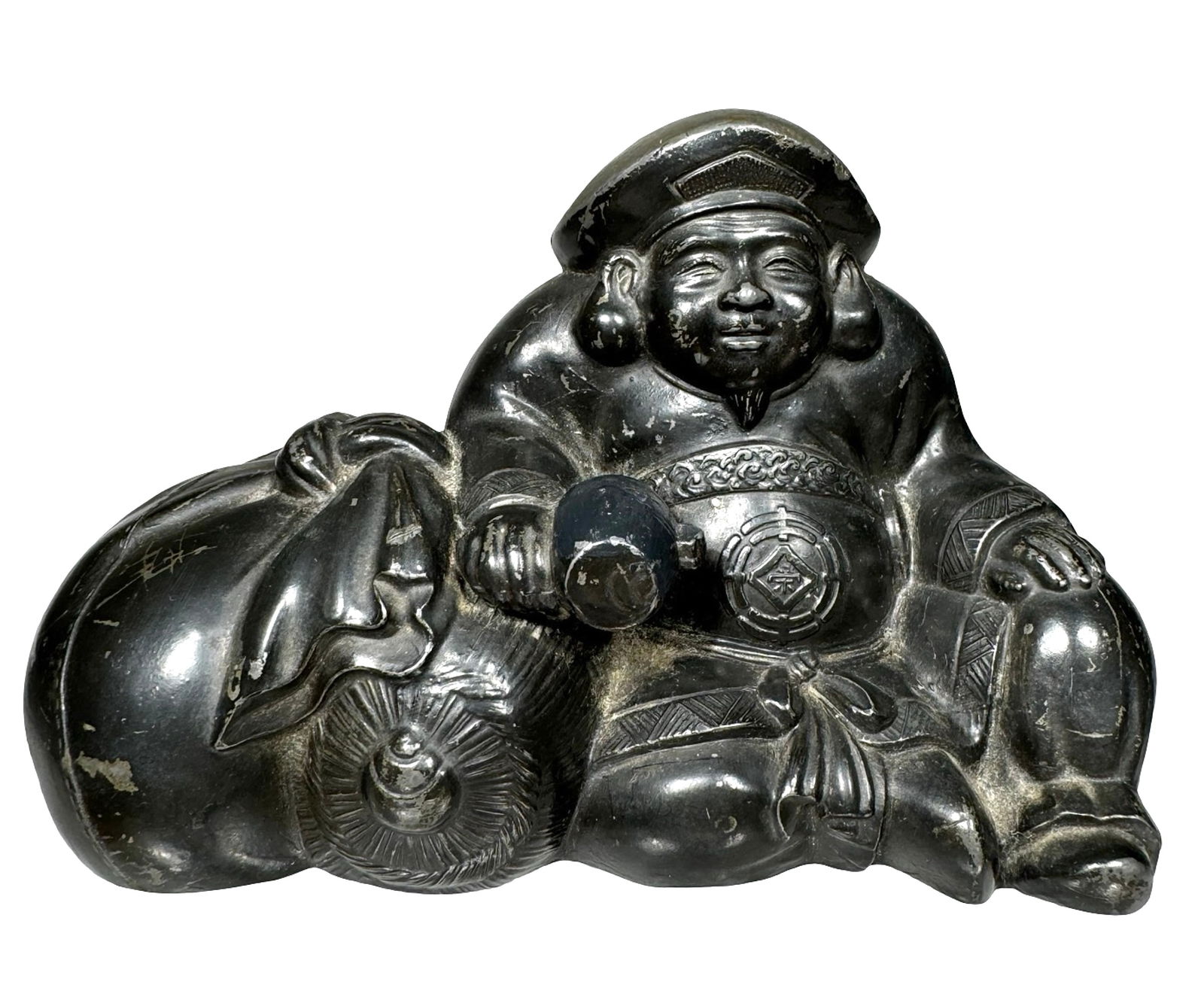 Daikoku Bank: God of Wealth. Japanese - 1930 - 6" Wide.