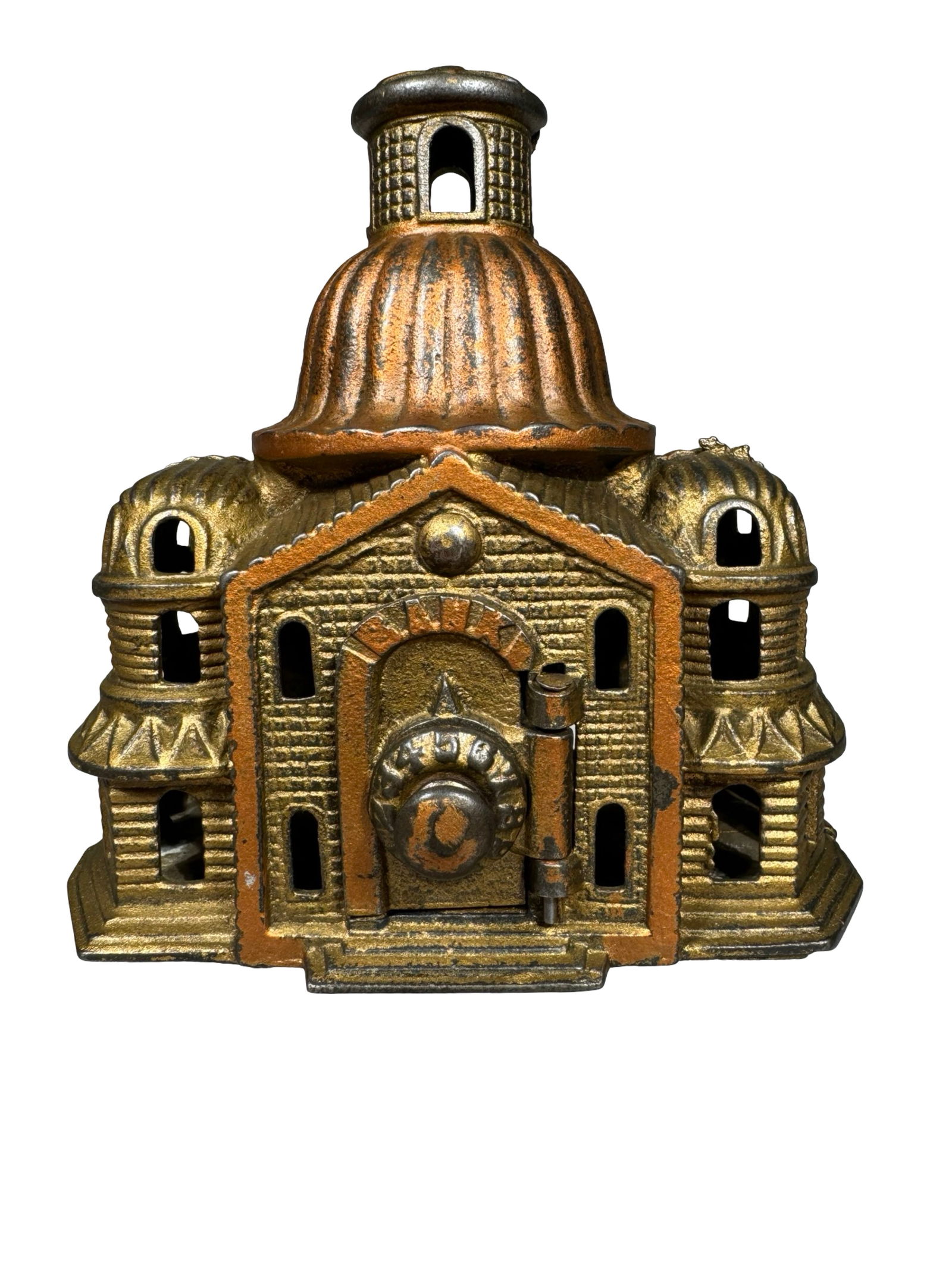 Large Domed Mosque with Combination Lock - Iron Bank (1 of 5)