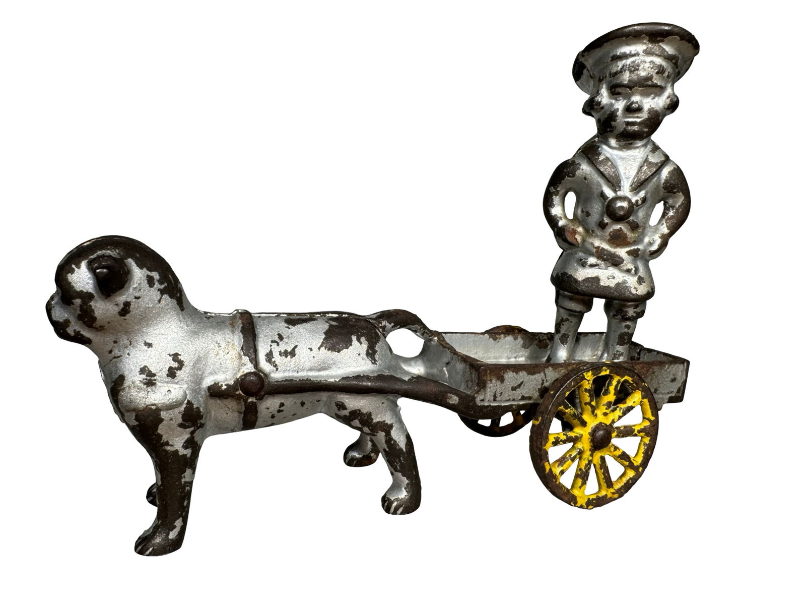 Buster Brown & Tige Cart - Iron Toy (1 of 10)