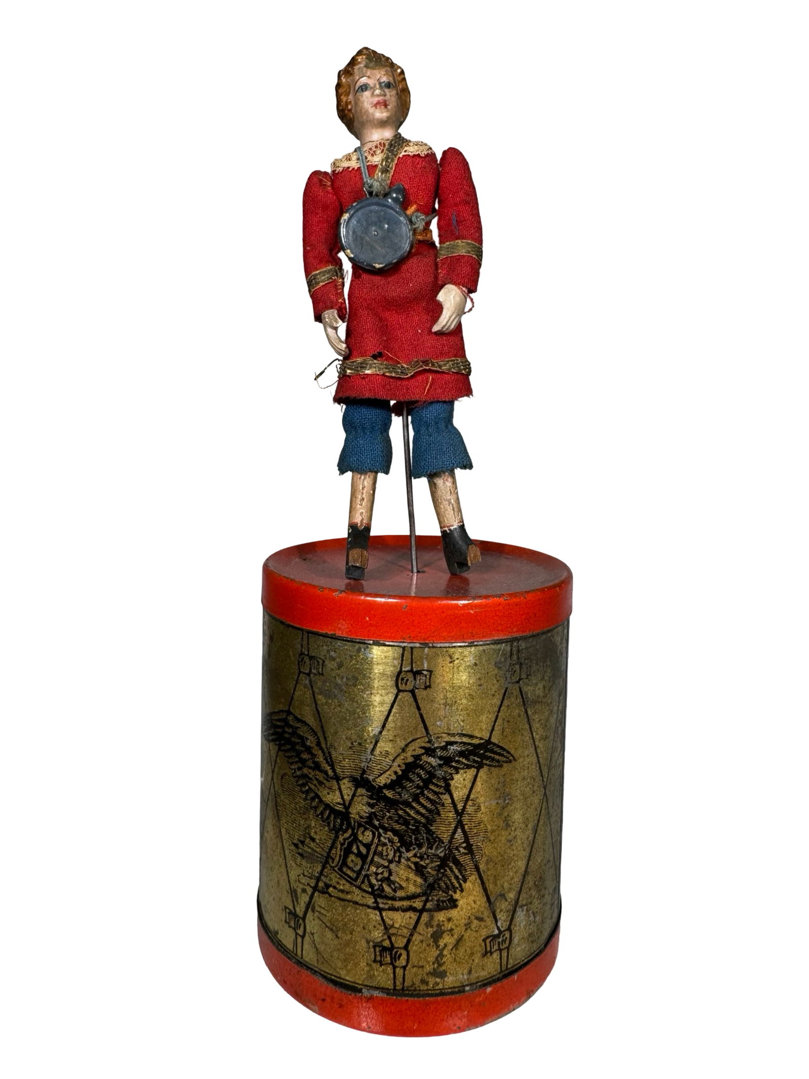 Daughter of the Regiment Jigging on Top of a Fancy Patriotic Drum (1 of 8)