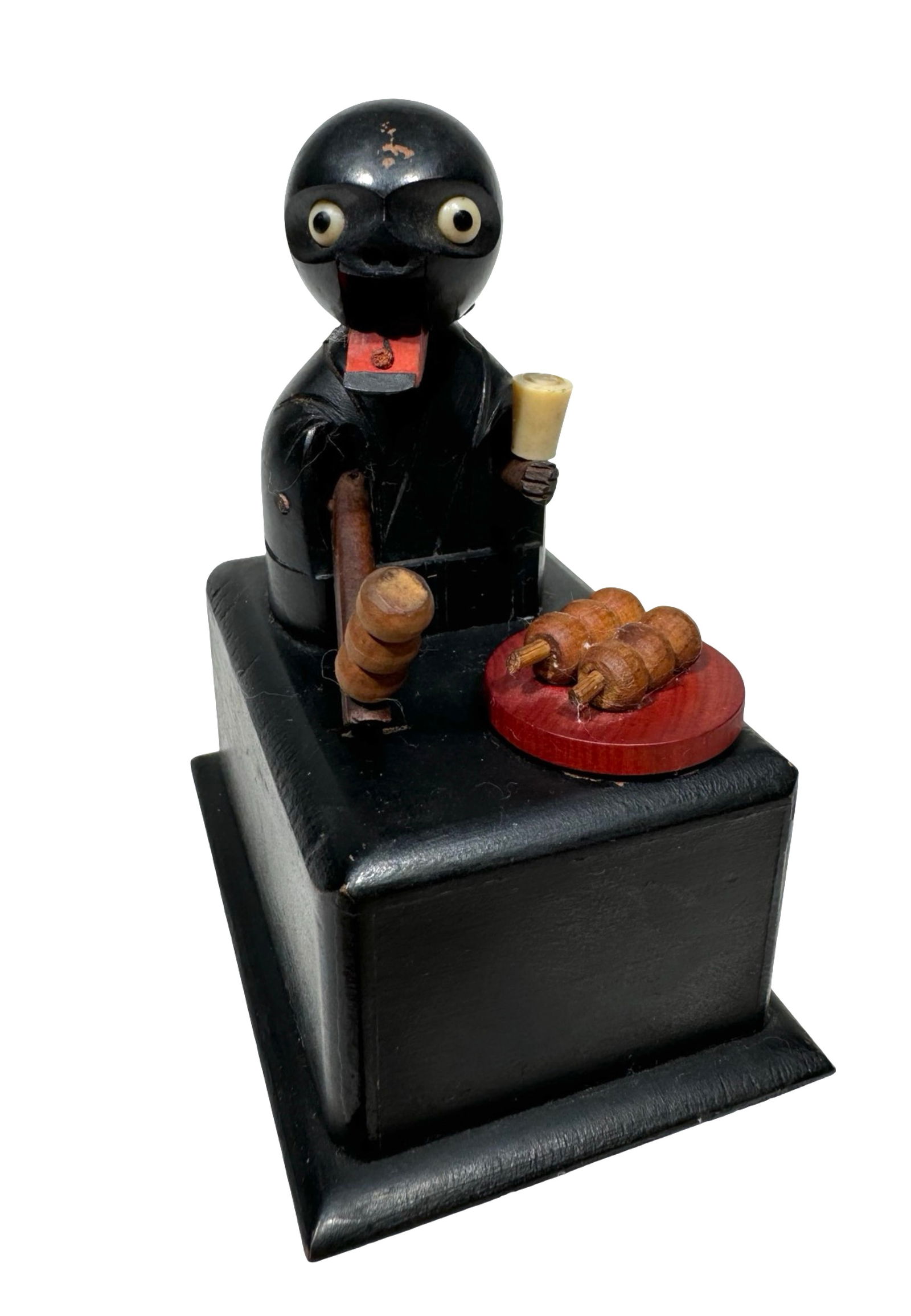 Donut Eater Kobe Toy: Made in Japan - Circa 1920's.