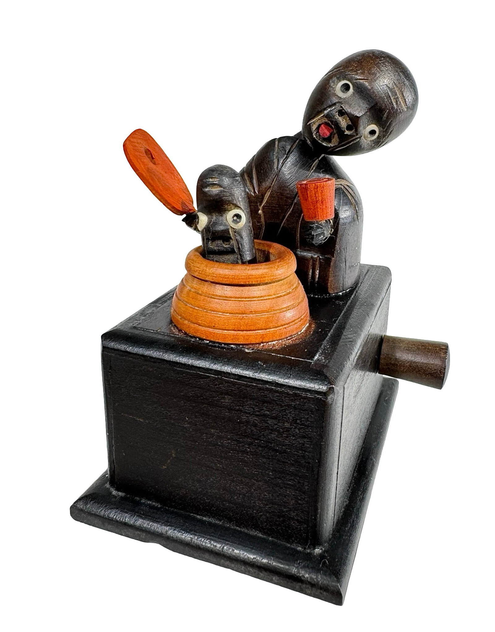 Fanning the Snake Kobe Toy: Made in Japan - Circa 1920's.