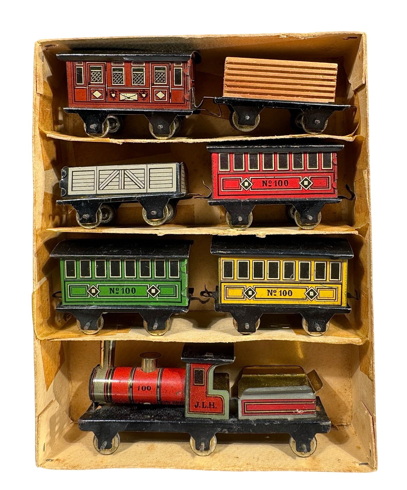 Boxed Penny Toy Train Set (1 of 2)