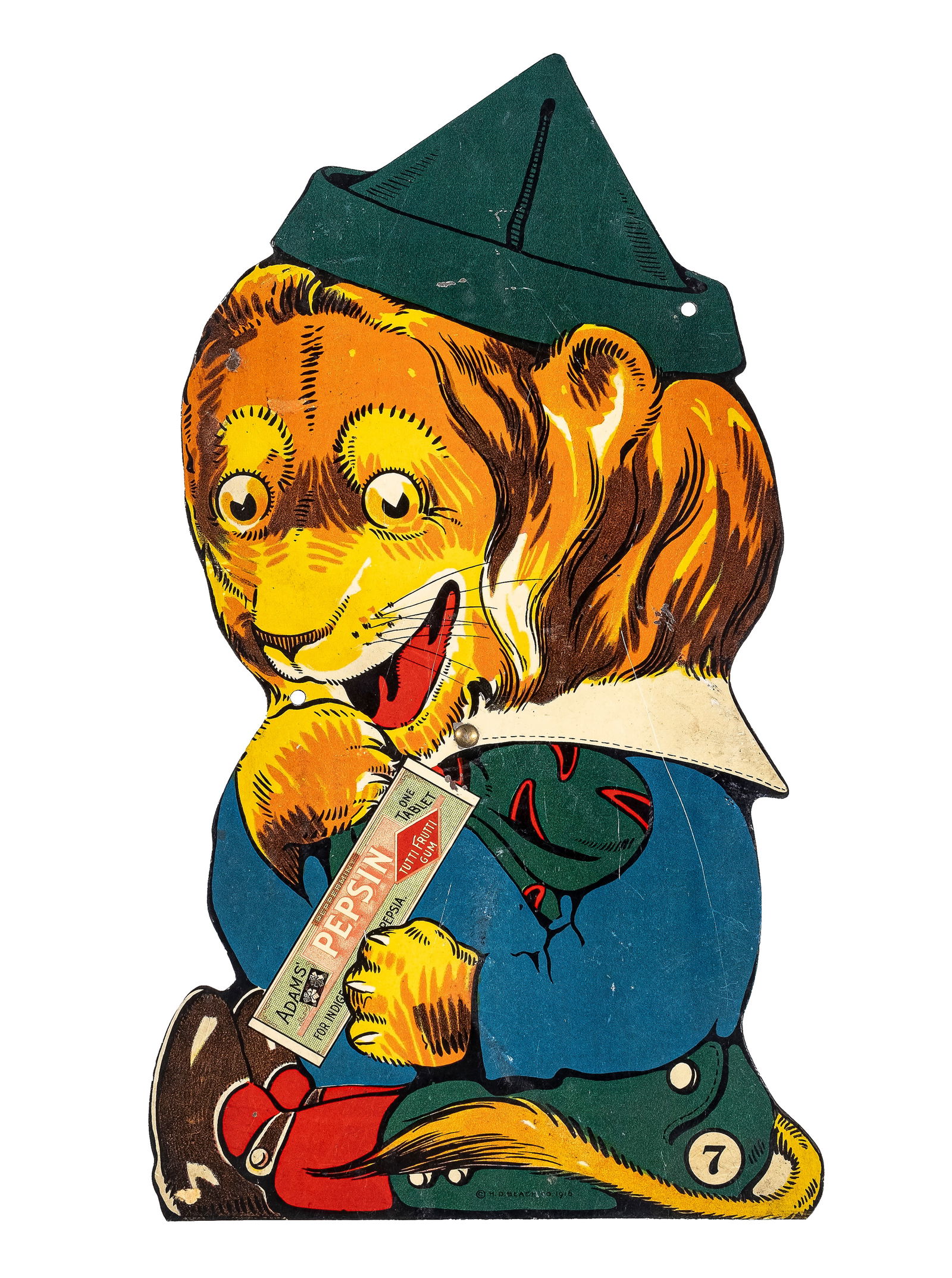 Little Sailor Boy Lion - Countertop Trade Stimulator for Pepsin Chewing Gum (1 of 1)