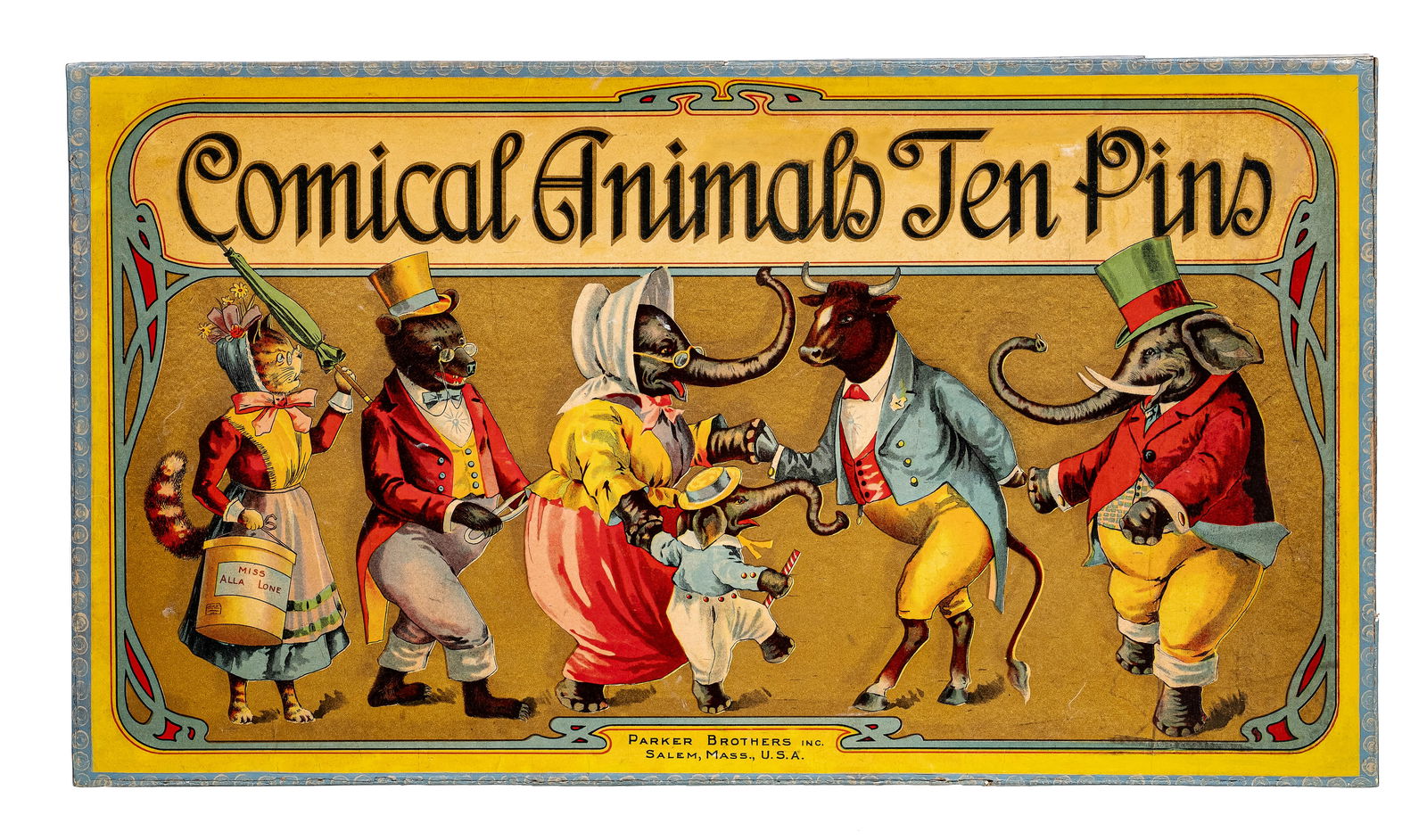 Comical Animals Ten Pins (1 of 11)