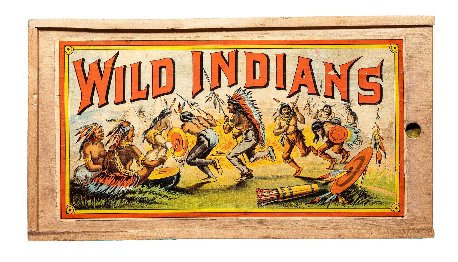 Wild Indians Ten-Pin Figures (1 of 17)
