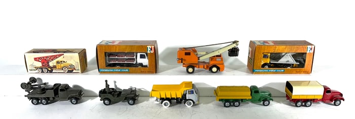 Seven Diecast Vehicles