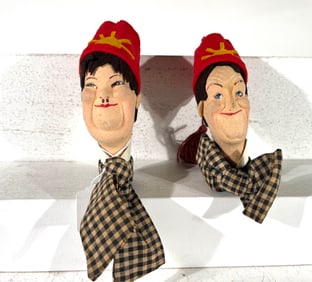 Laurel & Hardy Finger Puppets