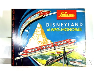 Schuco Disneyland and Monorail Set