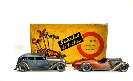 Solido Kit Vehicles with a Road Sign Set
