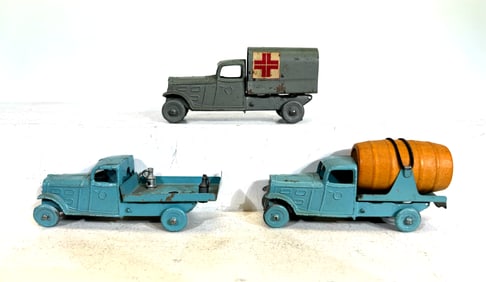 Three Pre War Diecast Trucks