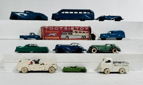 Large Group of Slush and Diecast Vehicles