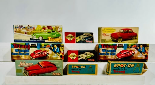 Five Empty Toy Boxes