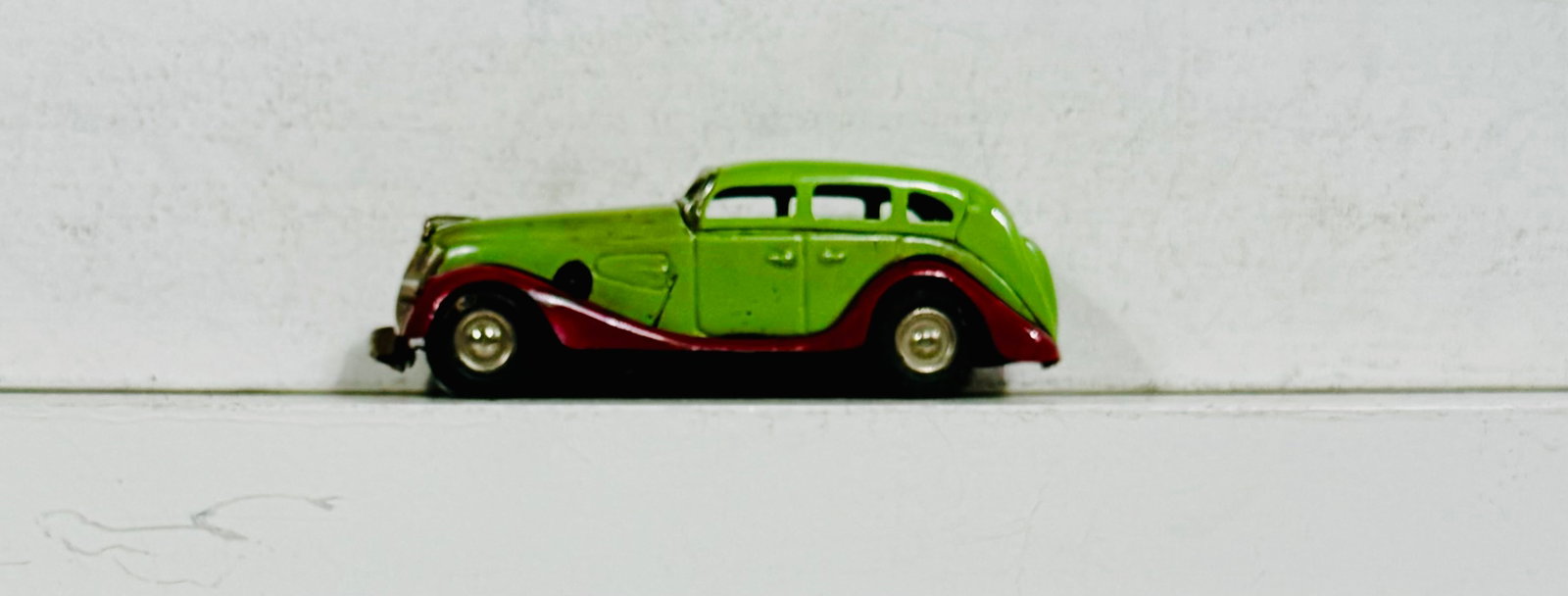 Two Tinplate Kit Cars: Possibly BMW's. Italian - Late 1940's - 5" Long.