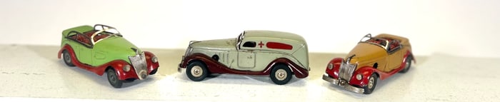 Three Tinplate Kit Cars