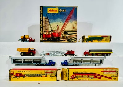 Large Group of Schuco Piccolo Toys (7)