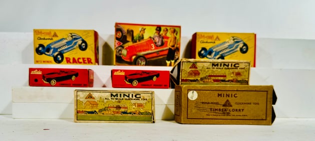 Eleven Empty Toy Boxes