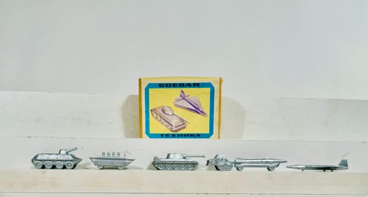 Russian Cast Metal Toys