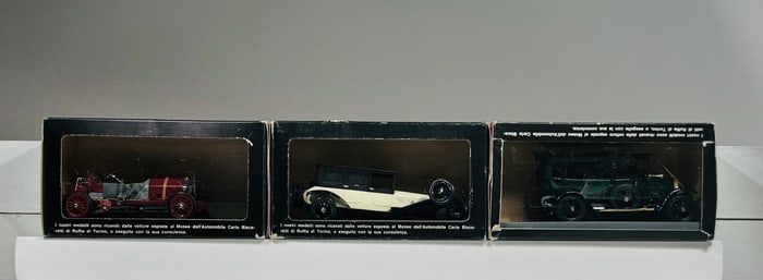 Eight Plastic Vehicles