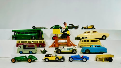Large Group of Assorted Autos & Trucks