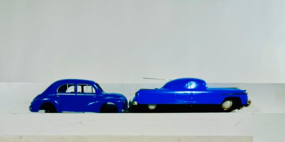 Two Plastic Cars
