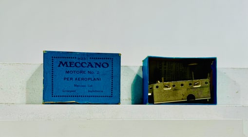 Meccano Airplane Motor in Box