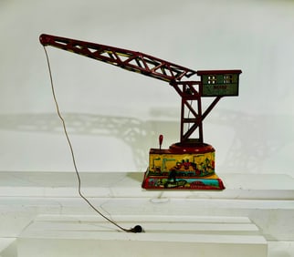 Wind Up Marine Crane