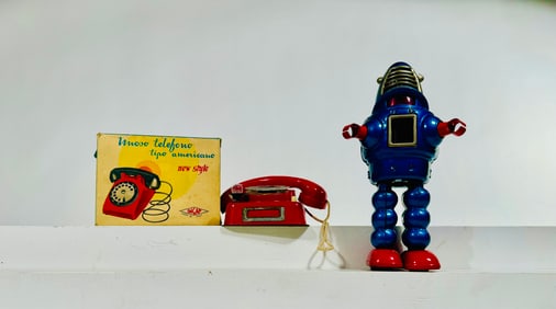 Two Tinplate Toys