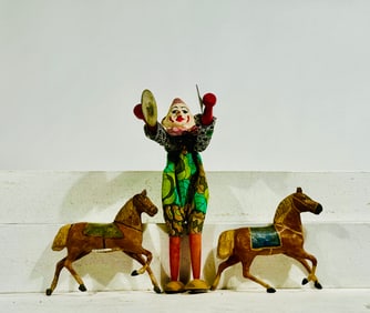 Clown Cymbalist / Two Horses