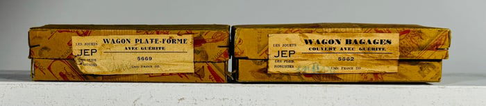 Two JEP Freight Cars