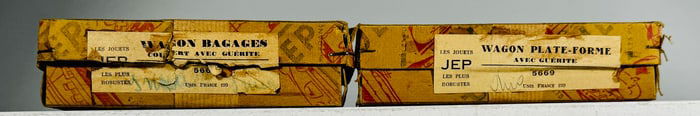 Two JEP Freight Cars