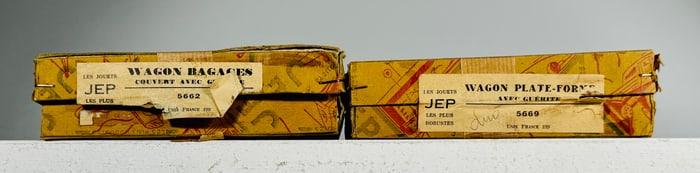 Two JEP Freight Cars