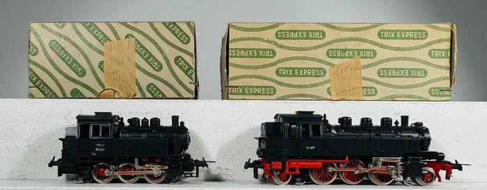 Two Trix European Steam Engines