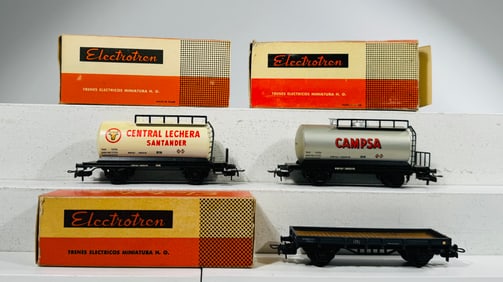 Electrotren Miniature HO Freight & Passenger Cars (7)