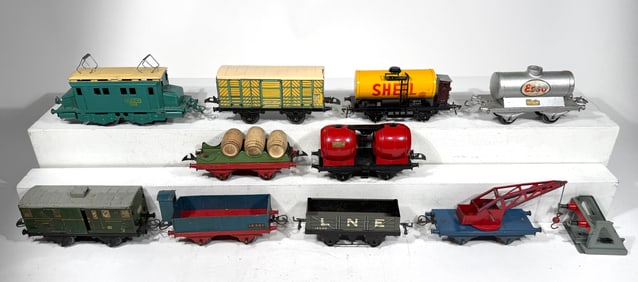 Hornby Freight Train with Electric Engine
