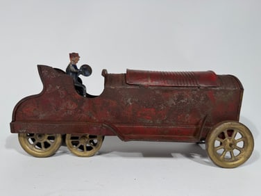 Friction Parcel Post with Six Wheels (Very Rare)