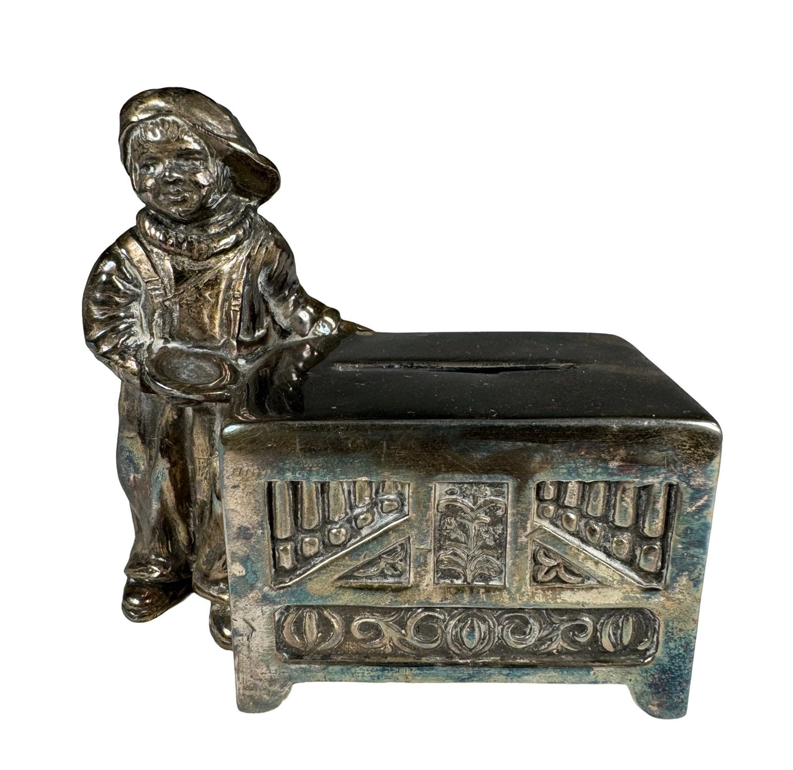 Jackie Coogan Bank: Made in Germany circa 1930. 3 3/4" Tall.