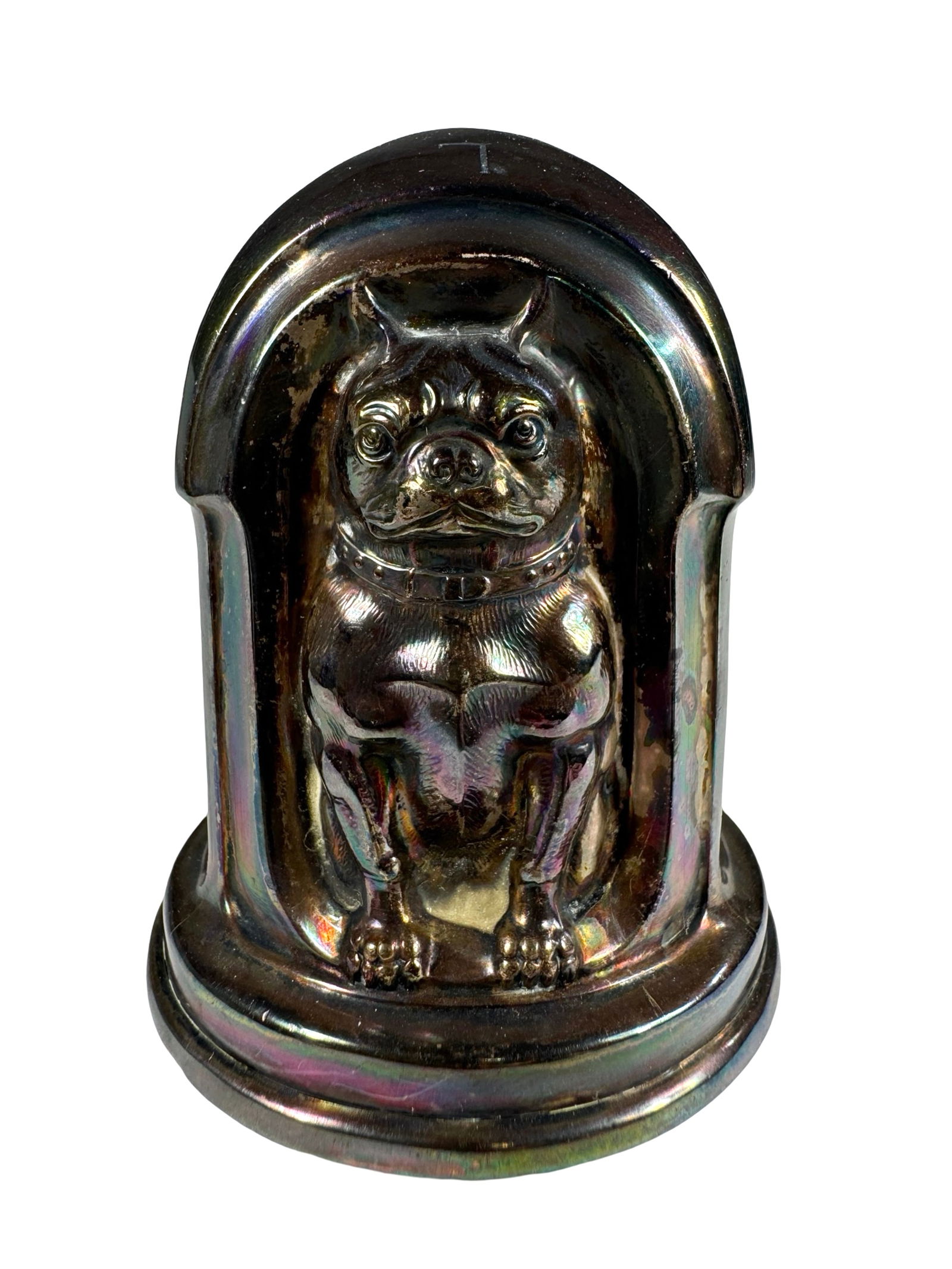 Three Sided Bulldog Bank (1 of 4)