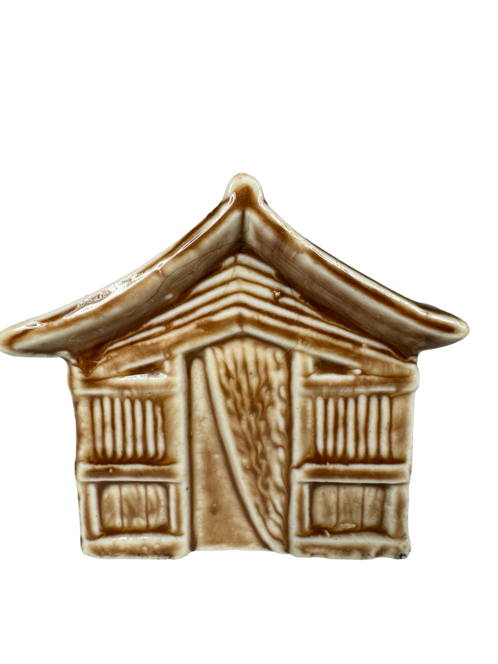 Japanese House Bank: Made in Austria circa 1900's. 3" Wide.