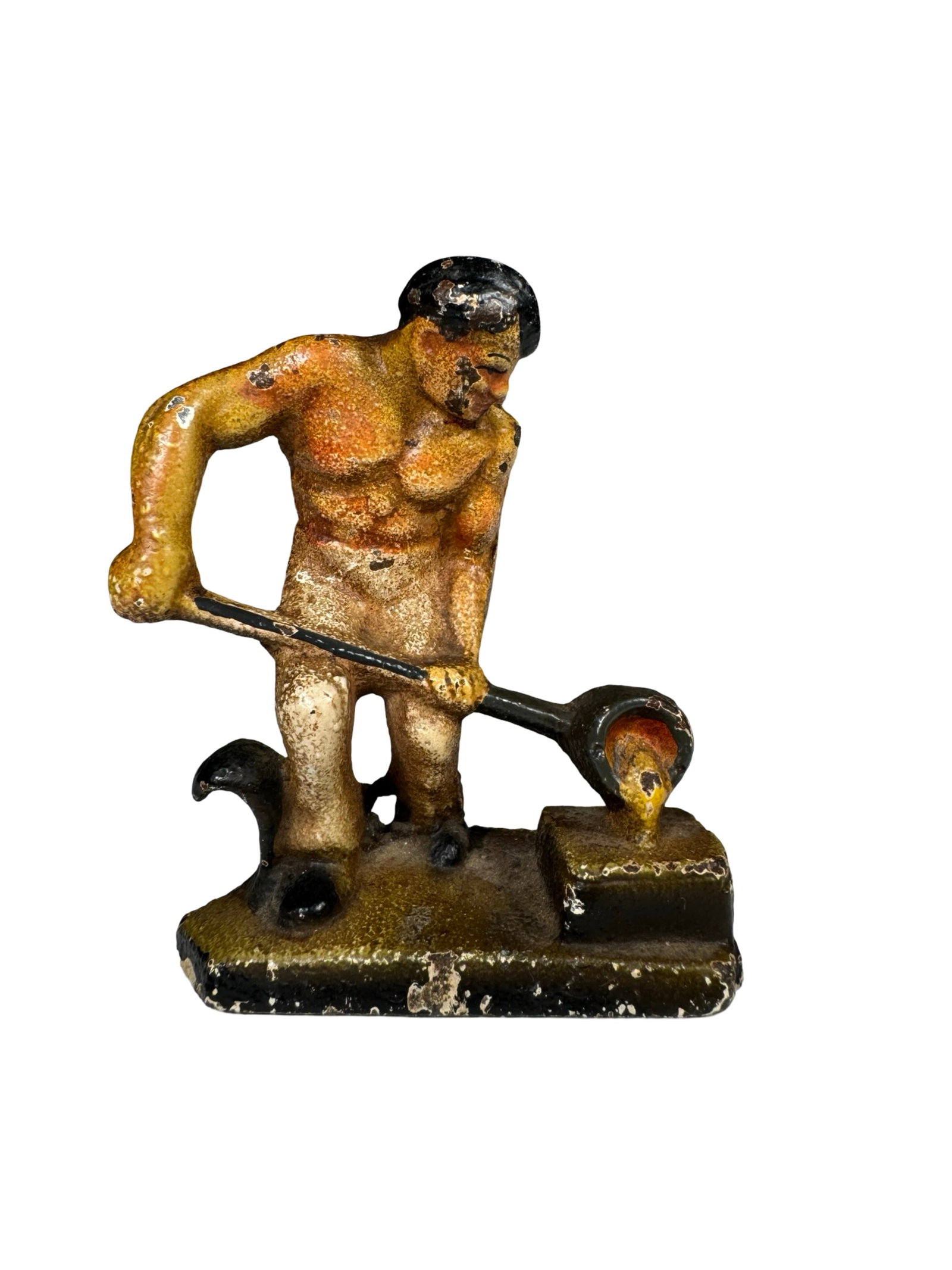 Foundry Worker Bottle Opener - Scarce: Made by Wilton Products. Pennsylvania circa 1935. 3 1/4" Tall.